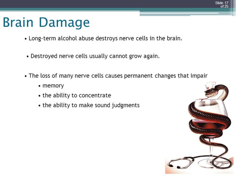 What Happens to Nerve Cells in the Brain Destroyed by Alcohol Abuse?